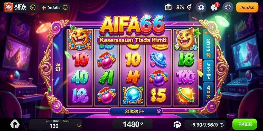 Gameplay AIFA66 menampilkan keseruan permainan slot yang menarik.