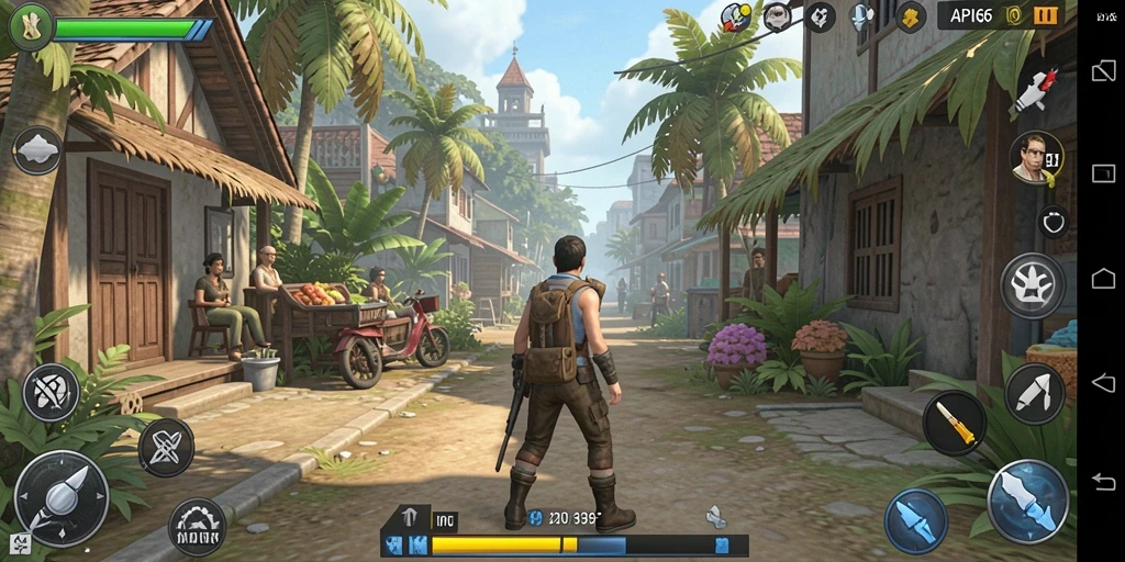 Screenshot gameplay API66 menampilkan keseruan dan warna-warni yang memikat.