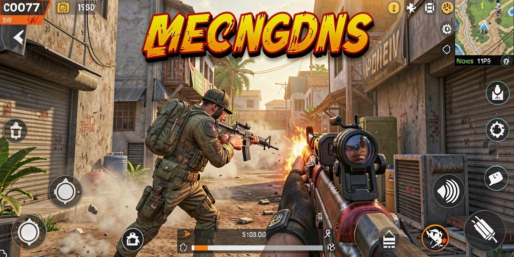 Tampilan gameplay COO77 yang menegangkan dan interaktif.