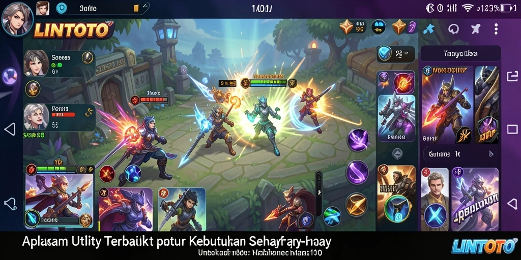 Tampilan antarmuka intuitif dan fitur berguna LINITOTO.