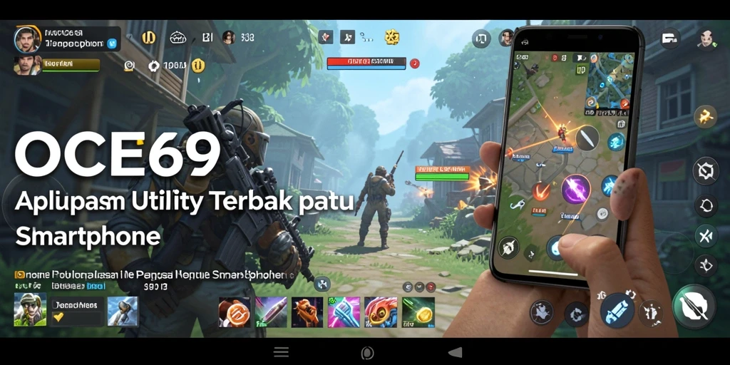 Screenshot utama OCE69 menunjukkan antarmuka aplikasi yang ramah pengguna.