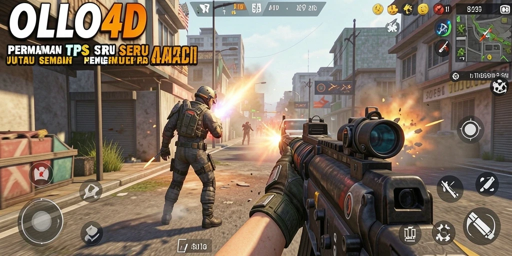Tampilan seru dari gameplay <strong>OLLO4D</strong> yang penuh aksi.