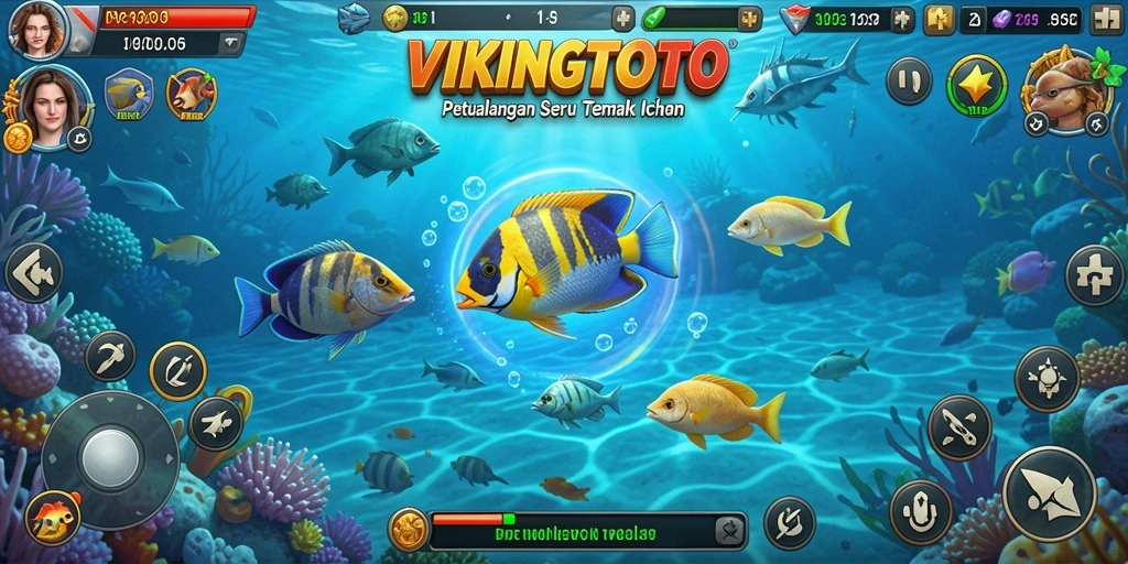 Gameplay seru VIKINGTOTO dalam aksi Tembak Ikan.